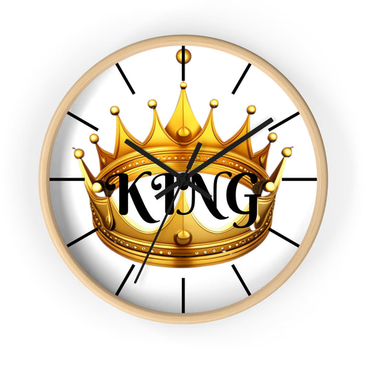 Royalty-King Wall Clock