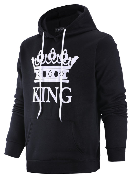 King & Queen/ Loose Hooded Sweater
