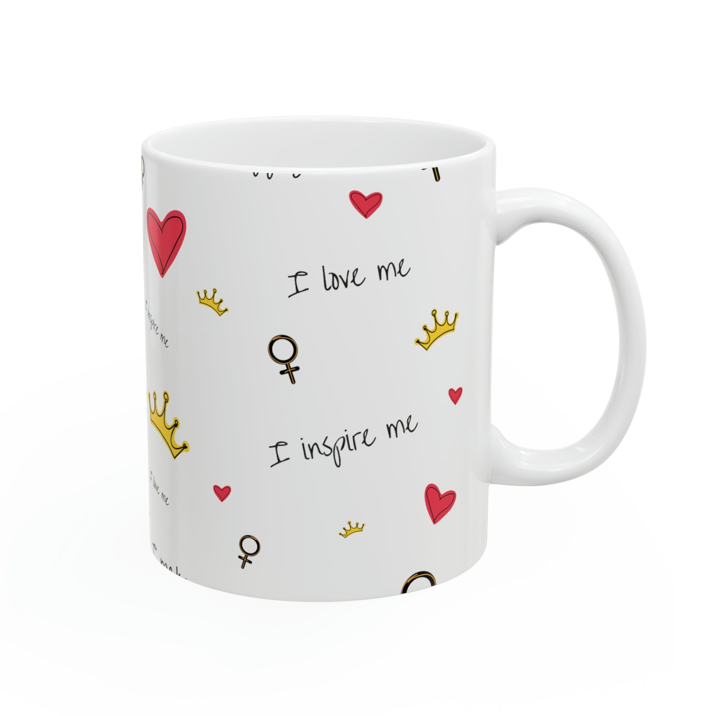 Gurly-Ceramic Mug, 11oz